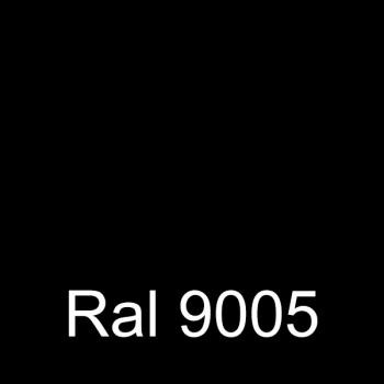 Negro intenso santinado RAL 9005