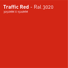 RAL 3020 Rojo trafico